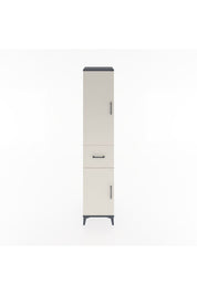 Hyperion Dolap 4 Raflı Tek Çekmeceli 2 Kapaklı 44x44x221 - S61M204V4B
