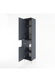 Hyperion Dolap 4 Raflı Tek Çekmeceli 2 Kapaklı 44x44x221 - S61M204V5B