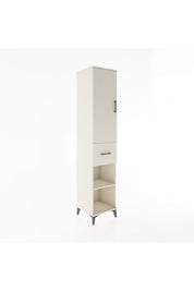 Hyperion Dolap 4 Raflı Tek Çekmeceli Tek Kapaklı 44x44x221 - S61M205V1B