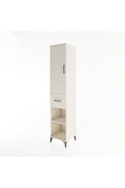 Hyperion Dolap 4 Raflı Tek Çekmeceli Tek Kapaklı 44x44x221 - S61M205V1B