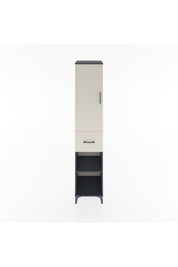 Hyperion Dolap 4 Raflı Tek Çekmeceli Tek Kapaklı 44x44x221 - S61M205V4B