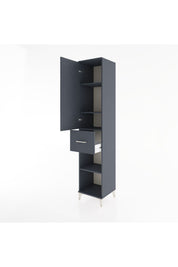 Hyperion Dolap 4 Raflı Tek Çekmeceli Tek Kapaklı 44x44x221 - S61M205V5B