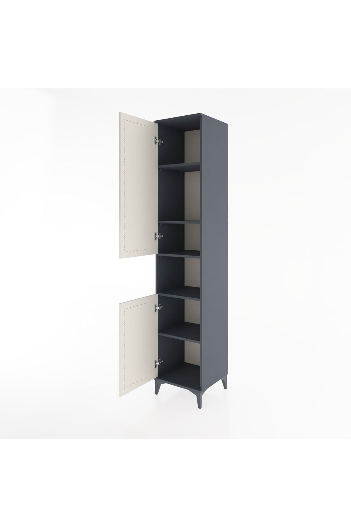 Hyperion Dolap 5 Raflı 2 Kapaklı 44x44x221 - S61M209V4B