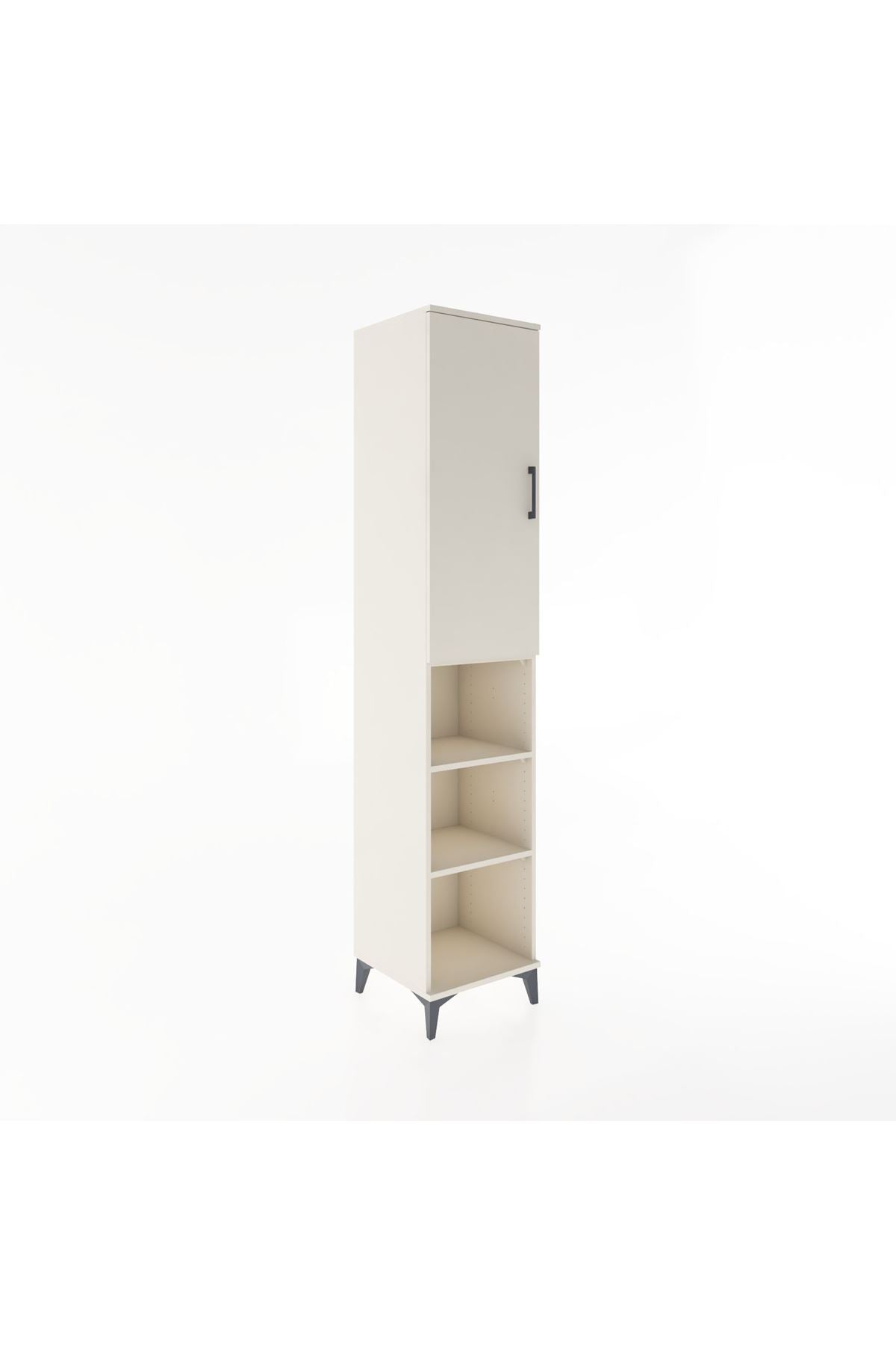 Hyperion Dolap 5 Raflı Tek Kapaklı 44x44x221 - S61M210V1B