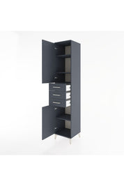 Hyperion Dolap 4 Raflı 3 Çekmeceli 2 Kapaklı 44x44x221 - S61M212V5B