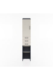 Hyperion Dolap 4 Raflı 3 Çekmeceli Tek Kapaklı 44x44x221 - S61M213V4B