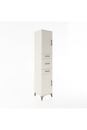 Hyperion Dolap 3 Raflı 3 Çekmeceli 2 Kapaklı 44x44x221 - S61M224V1B