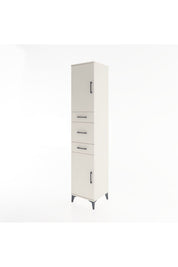 Hyperion Dolap 3 Raflı 3 Çekmeceli 2 Kapaklı 44x44x221 - S61M224V1B