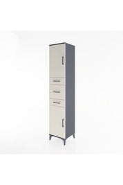 Hyperion Dolap 3 Raflı 3 Çekmeceli 2 Kapaklı 44x44x221 - S61M224V4B