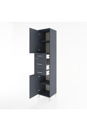 Hyperion Dolap 3 Raflı 3 Çekmeceli 2 Kapaklı 44x44x221 - S61M224V5B