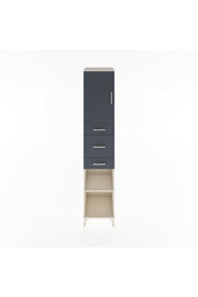 Hyperion Dolap 3 Raflı 3 Çekmeceli Tek Kapaklı 44x44x221 - S61M225V2B