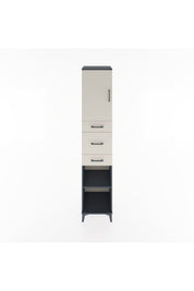 Hyperion Dolap 3 Raflı 3 Çekmeceli Tek Kapaklı 44x44x221 - S61M225V4B