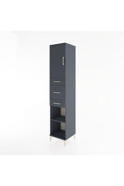 Hyperion Dolap 3 Raflı 3 Çekmeceli Tek Kapaklı 44x44x221 - S61M225V5B