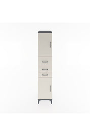 Hyperion Dolap 3 Raflı 3 Çekmeceli 2 Kapaklı 44x44x221 - S61M227V4B