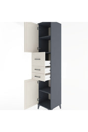 Hyperion Dolap 3 Raflı 3 Çekmeceli 2 Kapaklı 44x44x221 - S61M227V4B