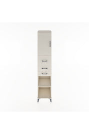Hyperion Dolap 3 Raflı 3 Çekmeceli Tek Kapaklı 44x44x221 - S61M228V1B