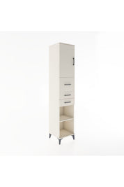 Hyperion Dolap 3 Raflı 3 Çekmeceli Tek Kapaklı 44x44x221 - S61M228V1B