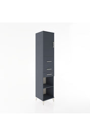 Hyperion Dolap 3 Raflı 3 Çekmeceli Tek Kapaklı 44x44x221 - S61M228V5B