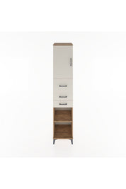 Hyperion Dolap 3 Raflı 3 Çekmeceli Tek Kapaklı 44x44x221 - S61M228V7B