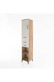 Hyperion Dolap 3 Raflı 3 Çekmeceli Tek Kapaklı 44x44x221 - S61M228V7B