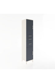 Hyperion Dolap 3 Raflı 3 Çekmeceli 2 Kapaklı 44x44x221 - S61M230V2B