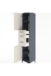 Hyperion Dolap 3 Raflı 3 Çekmeceli 2 Kapaklı 44x44x221 - S61M230V4B