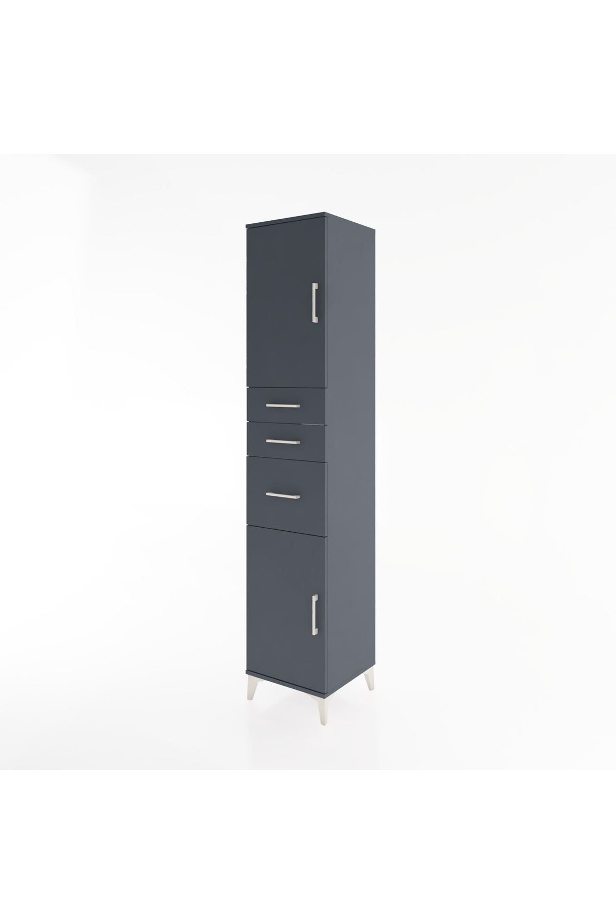 Hyperion Dolap 3 Raflı 3 Çekmeceli 2 Kapaklı 44x44x221 - S61M230V5B
