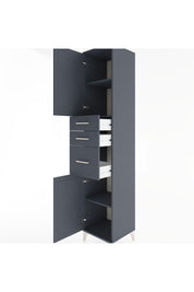 Hyperion Dolap 3 Raflı 3 Çekmeceli 2 Kapaklı 44x44x221 - S61M230V5B