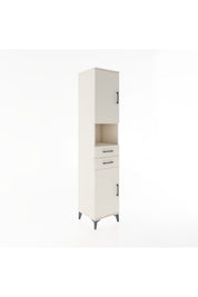 Hyperion Dolap 4 Raflı 2 Çekmeceli 2 Kapaklı 44x44x221 - S61M233V1B