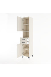 Hyperion Dolap 4 Raflı 2 Çekmeceli 2 Kapaklı 44x44x221 - S61M233V1B