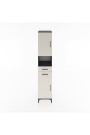 Hyperion Dolap 4 Raflı 2 Çekmeceli 2 Kapaklı 44x44x221 - S61M233V4B