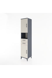 Hyperion Dolap 4 Raflı 2 Çekmeceli 2 Kapaklı 44x44x221 - S61M233V4B