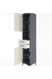 Hyperion Dolap 4 Raflı 2 Çekmeceli 2 Kapaklı 44x44x221 - S61M233V4B