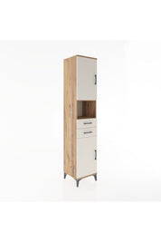 Hyperion Dolap 4 Raflı 2 Çekmeceli 2 Kapaklı 44x44x221 - S61M233V7B