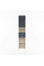 Hyperion Dolap 4 Raflı 2 Çekmeceli Tek Kapaklı 44x44x221 - S61M234V2B