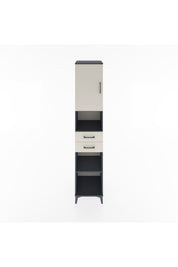 Hyperion Dolap 4 Raflı 2 Çekmeceli Tek Kapaklı 44x44x221 - S61M234V4B