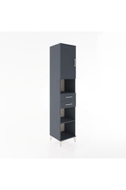 Hyperion Dolap 4 Raflı 2 Çekmeceli Tek Kapaklı 44x44x221 - S61M234V5B