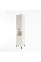Hyperion Dolap 4 Raflı 2 Çekmeceli 2 Kapaklı 44x44x221 - S61M236V1B