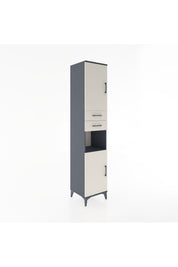 Hyperion Dolap 4 Raflı 2 Çekmeceli 2 Kapaklı 44x44x221 - S61M236V4B