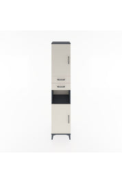 Hyperion Dolap 4 Raflı 2 Çekmeceli 2 Kapaklı 44x44x221 - S61M236V4B