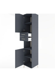 Hyperion Dolap 4 Raflı 2 Çekmeceli 2 Kapaklı 44x44x221 - S61M236V5B