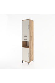 Hyperion Dolap 4 Raflı 2 Çekmeceli 2 Kapaklı 44x44x221 - S61M236V7B