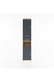 Hyperion Dolap 4 Raflı 2 Çekmeceli 2 Kapaklı 44x44x221 - S61M236V8B