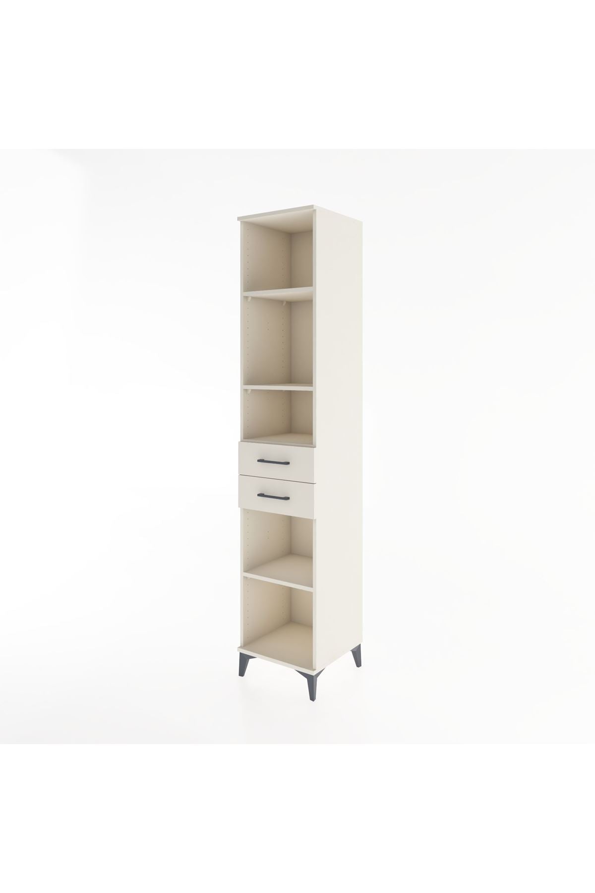 Hyperion Dolap 4 Raflı 2 Çekmeceli 44x44x221 - S61M239V1B