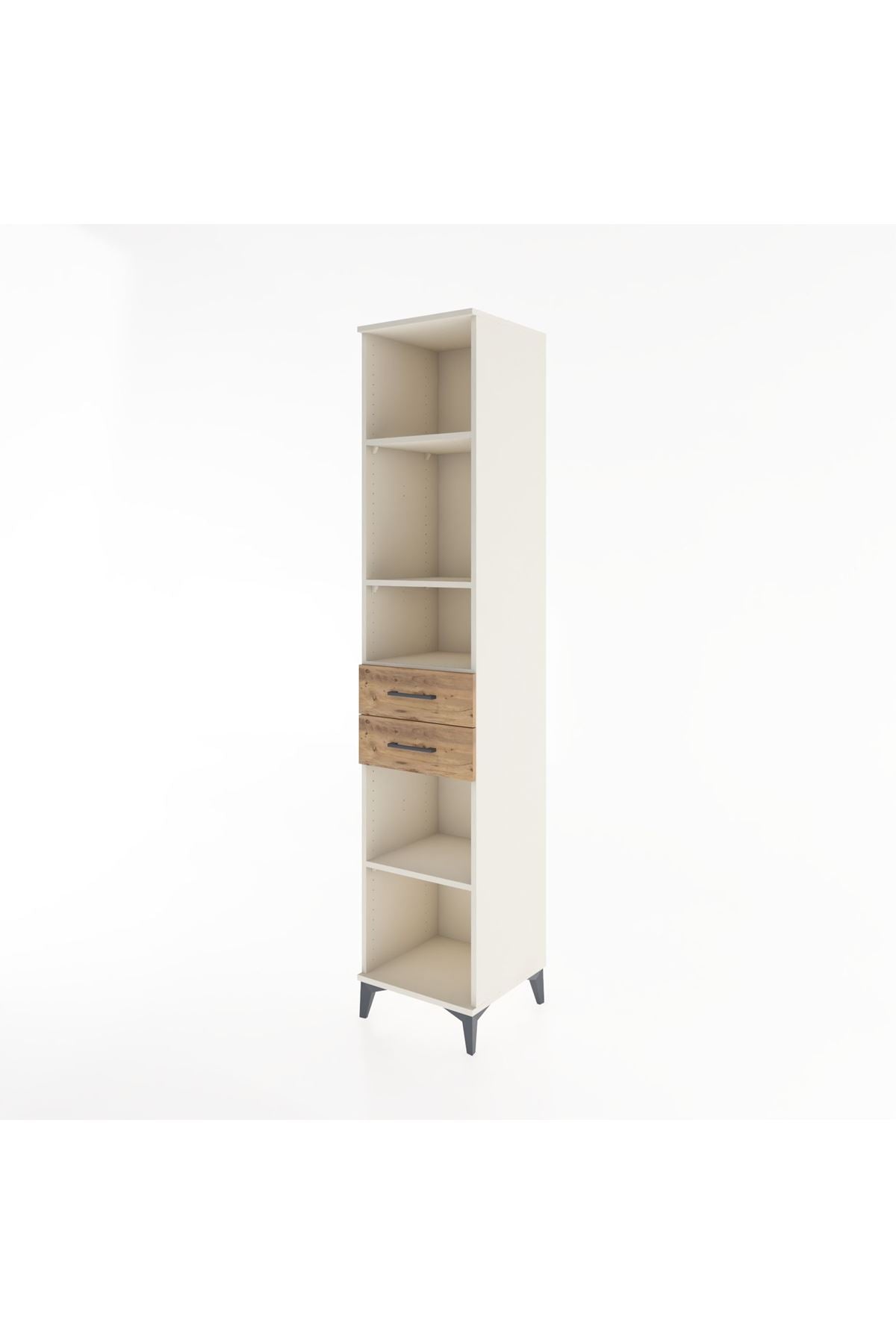 Hyperion Dolap 4 Raflı 2 Çekmeceli 44x44x221 - S61M239V3B