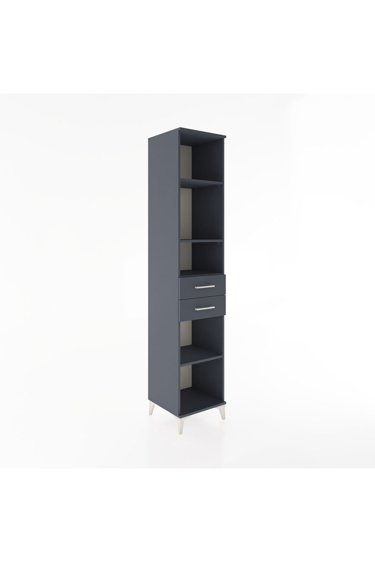 Hyperion Dolap 4 Raflı 2 Çekmeceli 44x44x221 - S61M239V5B