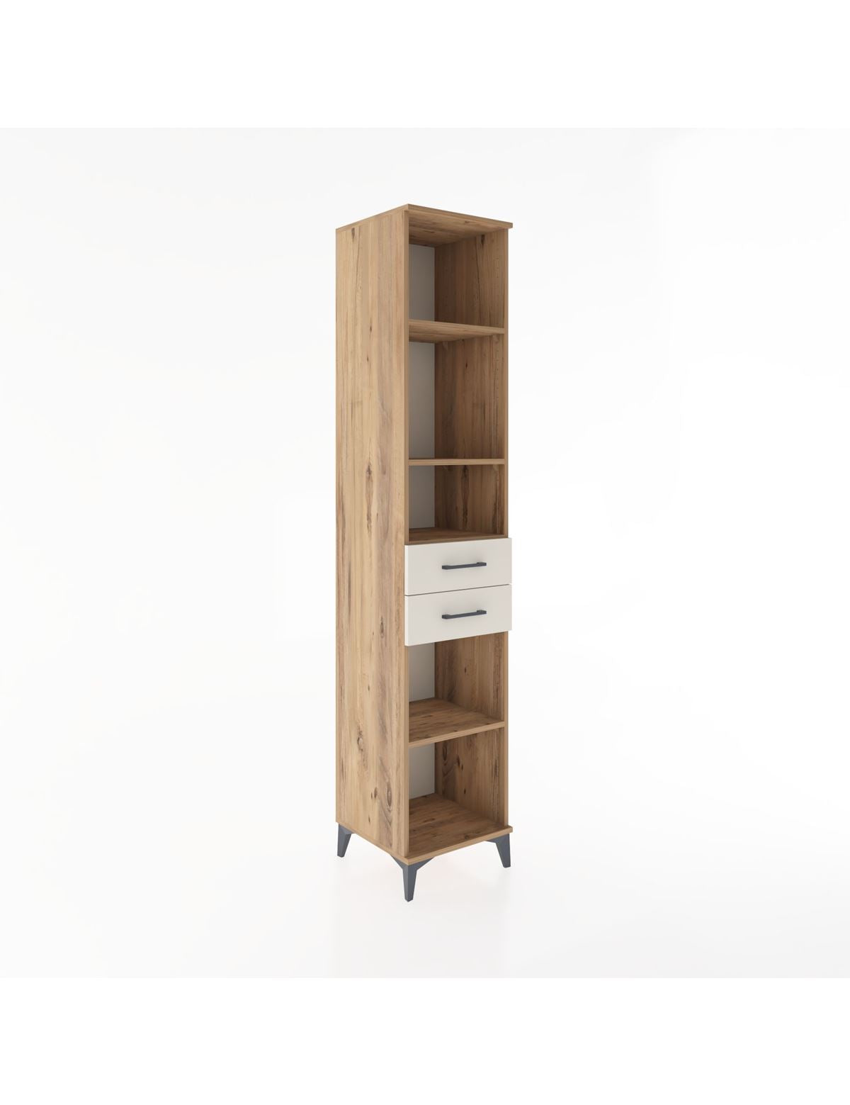 Hyperion Dolap 4 Raflı 2 Çekmeceli 44x44x221 - S61M239V7B