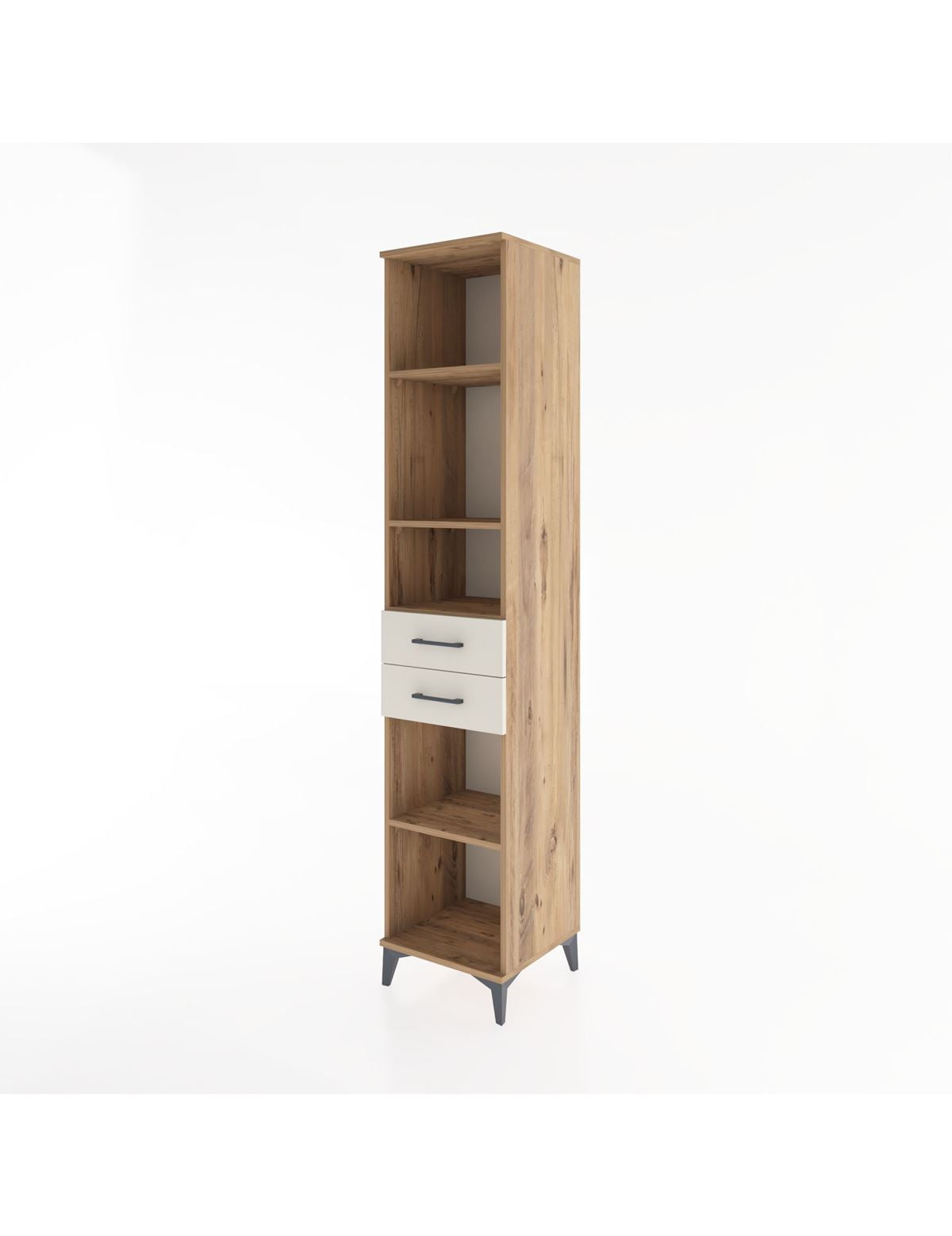 Hyperion Dolap 4 Raflı 2 Çekmeceli 44x44x221 - S61M239V7B