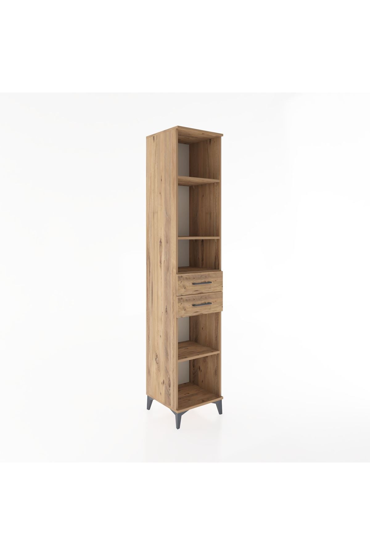Hyperion Dolap 4 Raflı 2 Çekmeceli 44x44x221 - S61M239V9B
