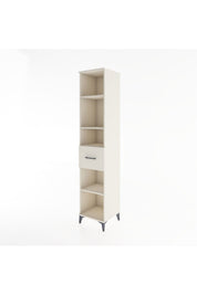 Hyperion Dolap 4 Raflı Tek Çekmeceli 44x44x221 - S61M240V1B